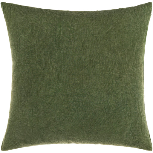 media image for Winona Cotton Dark Green Pillow Alternate Image 10 299