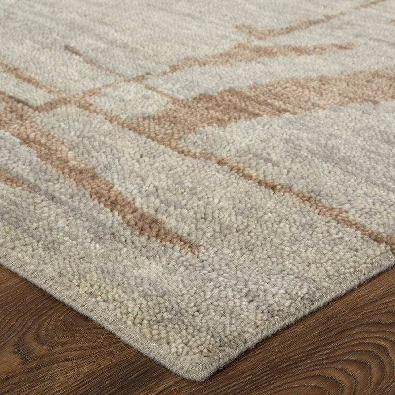 media image for sutton hand knotted tan rug by thom filicia x feizy t05t6003tan000j55 2 290
