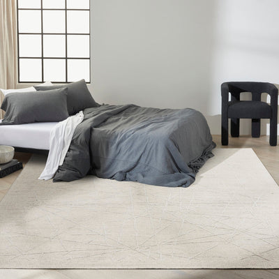 product image for Calvin Klein Wander Ivory Grey Modern Indoor Rug 8 82