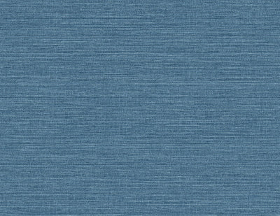 product image for Faux Grasscloth Effect Wallpaper in Blue 26