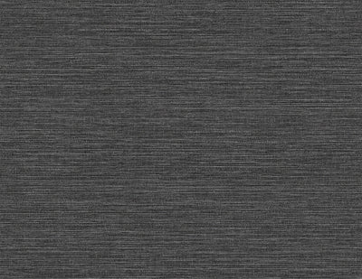 product image for Faux Grasscloth Effect Wallpaper in Black 91