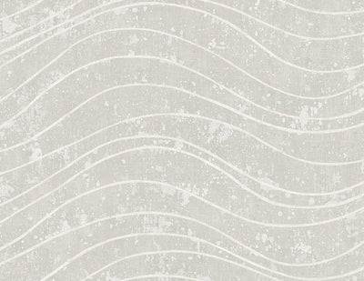 product image of Waves Effect Wallpaper in Light Grey  533