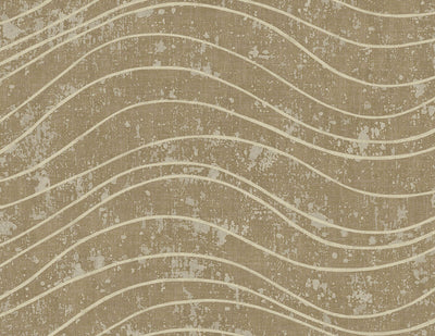 product image of Waves Effect Wallpaper in Brown & Beige 560