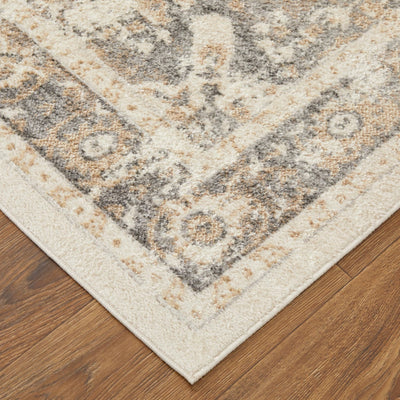 product image for wyllah traditional medallion ivory brown rug by bd fine cmar39klivybrnc16 5 31