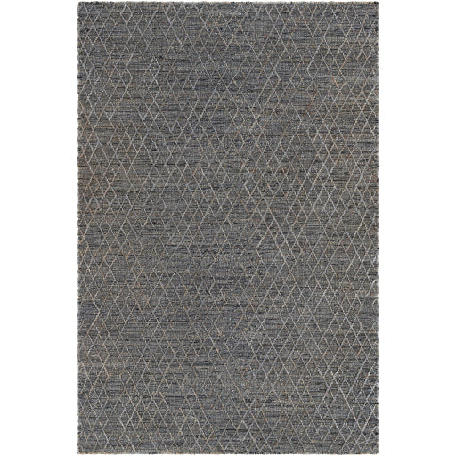 media image for Watford Jute Black Rug Flatshot Image 294