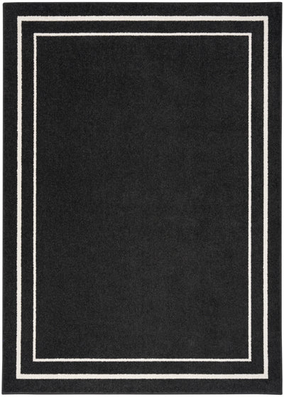 product image of nourison essentials black ivory rug by nourison nsn 099446137104 1 50