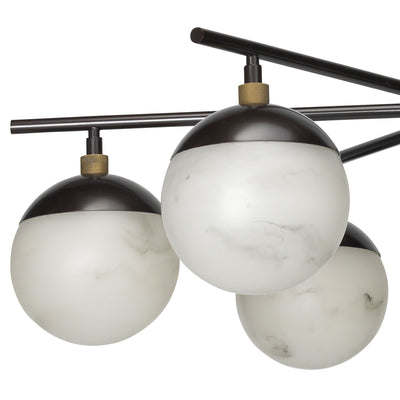 product image for metro 6 light chandelier by bd lifestyle 5metr6 chob 2 30