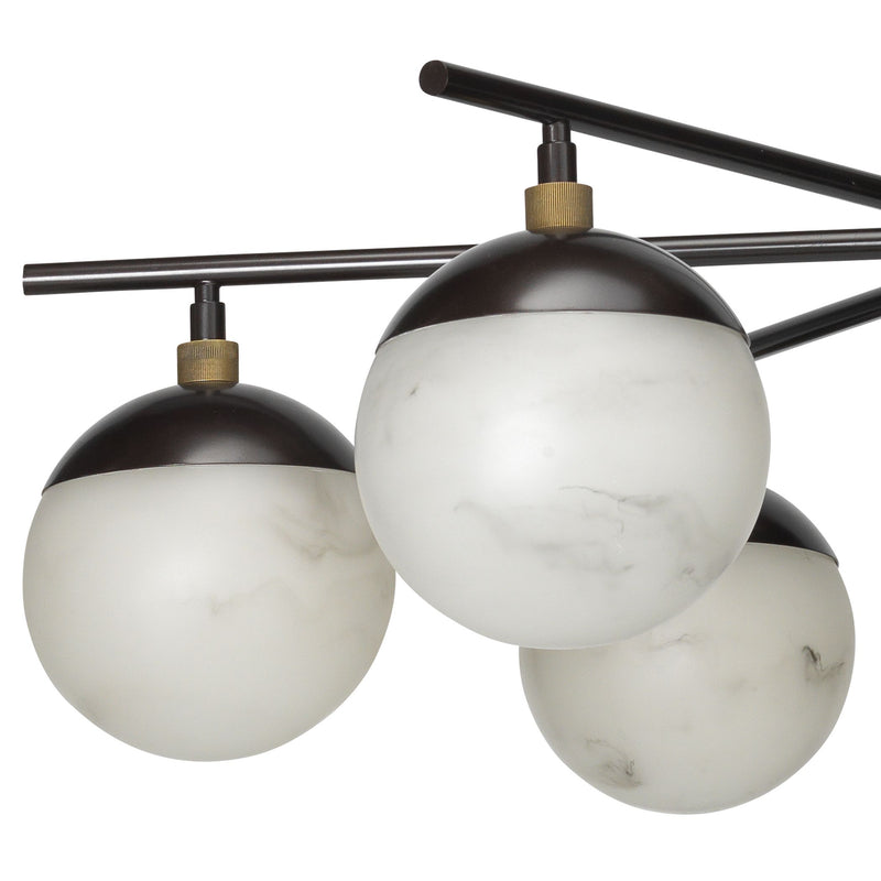 media image for metro 6 light chandelier by bd lifestyle 5metr6 chob 2 243