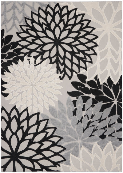 product image of aloha black white rug by nourison 99446829559 redo 1 598
