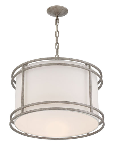 product image for Mila Transitional Shaded Drum Pendant By Lumanity 3 29