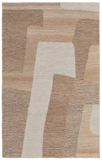 product image for Middleton Abstract Brown/Tan/Ivory Rug 1 65