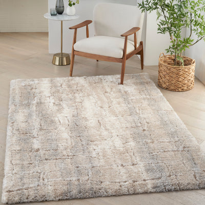 product image for dreamy shag ivory beige rug by nourison 99446002471 redo 3 82