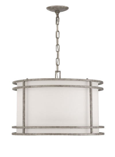 product image for Mila Transitional Shaded Drum Pendant By Lumanity 2 34