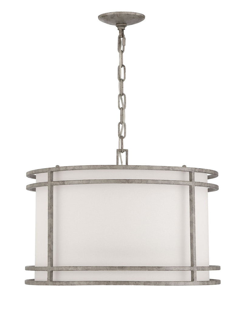 media image for Mila Transitional Shaded Drum Pendant By Lumanity 2 287
